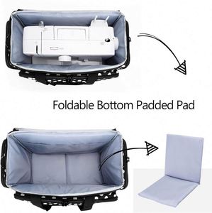 Free Sample Well-padded Sewing Accessories Travel Organizer Zipper Bag <b>Crochet</b> <b>Hook</b> Organizer <b>Case</b> for Various Tools - Product Image 6