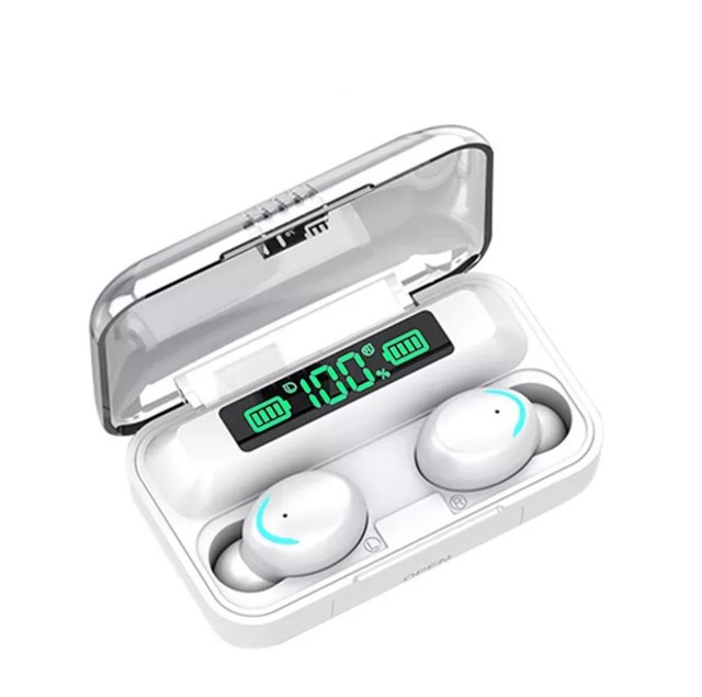 Original 2022 F9-5 F9-5C Newly F9 Tws Earphones 9D Hifi Stereo Waterproof in Ear Headphone BT 5.0 LED Display Wireless Earbuds