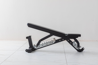 Banc de musculation réglable en acier pour entraînement avec poids libre, équipement de gym, promotion, entraînement de force, matériau métallique