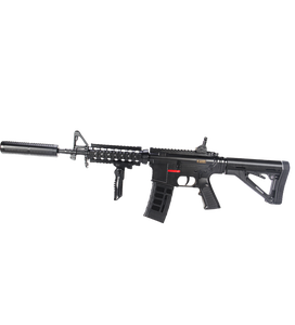 Pistola de Agua Eléctrica <span class=keywords><strong>M4</strong></span> Ajustable, Juguete Electrónico de Plástico con Expulsión de Balas Blandas para Niños - Product Image 2