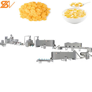 Équipement de fabrication d'extrusion de céréales de petit-déjeuner en flocons de maïs croustillants, flocons de maïs alimentaires - Product Image 4