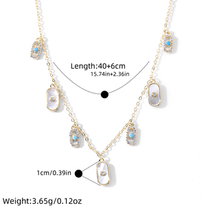Collares de Mujer Cuadrados, Minimalistas, Elegantes y Lujosos de Europa y América, Gran Venta - Product Image 6
