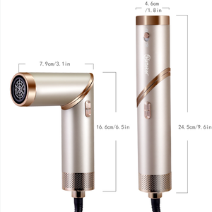 Sèche-cheveux pliable haute puissance 1000W <span class=keywords><strong>à</strong></span> 3 vitesses, multifonction, <span class=keywords><strong>à</strong></span> ions négatifs, air chaud et froid, pour <span class=keywords><strong>coiffure</strong></span> <span class=keywords><strong>en</strong></span> salon - Product Image 5