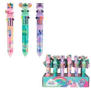 Bolígrafo de 10 colores con adorno 3D Sweet Dreams Friends - Product Image 1