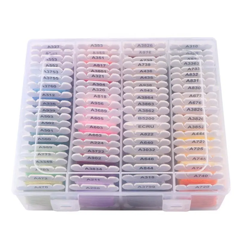 DIY Multi-Color Craft Bracelet String Kit Yarn Cotton Sewing Embroidery Floss Set Cross Stitch Embroidery Thread