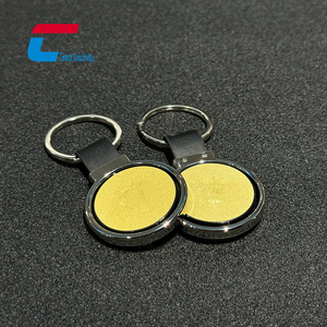 Programable RFID Epoxy Keyfob QR Code Logo Impresión NFC Metal Llaveros Personalizado - Product Image 3
