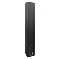 Enceintes colonne line array BOUTUM QA410D actives 700W+450W haute puissance, étanches, en aluminium, 8*4,5 pouces, utilisation intérieure/extérieure, durables