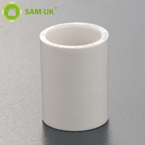 SAM-UK New special pvc pipe end of China direct selling factory plastic pipe fittings connector coupling pipe fitting