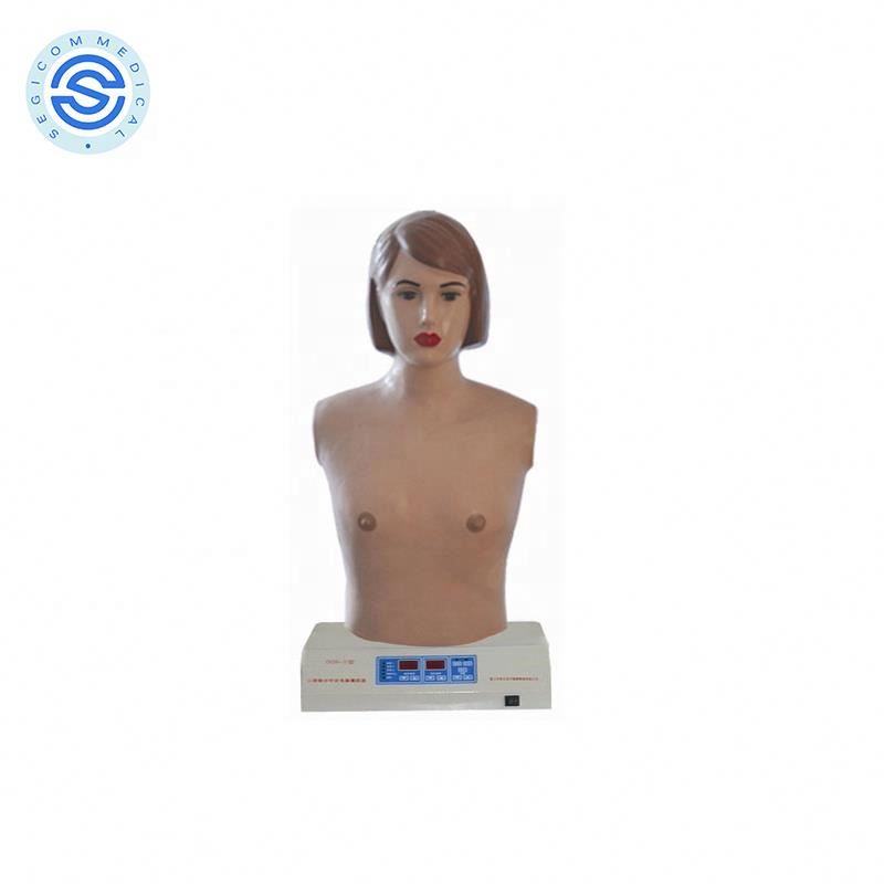 Китайский завод по производству Цифровой с дистанционным управлением сердечно-легочной аускультации mankin для обучения