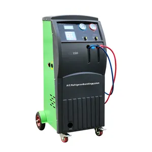 Reclaim Pemulihan Gas Refrigerant dan Pengisian Ulang Stasiun Layanan Semi-auto Mesin Diagnosa A/C untuk Semua Mobil