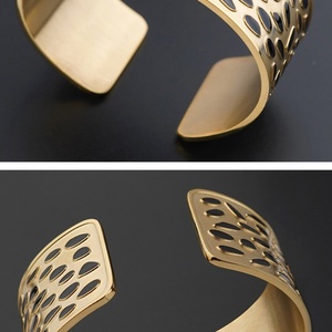 Fabricante OEM de Joyería, Brazaletes de Oro, Diseño de Brazaletes Artificiales, Brazaletes con Puntos, Joyería de Acero Inoxidable, Fábrica de Alta Calidad - Product Image 6