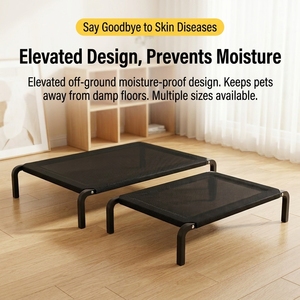 Dog <strong>Cot</strong> <strong>Small</strong>/Medium/Large Breeds; Raised Ground Waterproof Breathable Nylon; All Seasons Use; Easy Disassemble Bed; Machine - Product Image 4