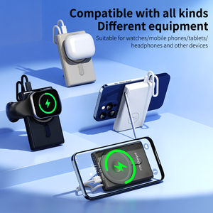 <span class=keywords><strong>แบ</strong></span><span class=keywords><strong>ต</strong></span>เตอรี่สำรองพกพา<span class=keywords><strong>ขนาด</strong></span> 10000mAh พร้อมสายชาร์จในตัวและที่ชาร์จสำหรับนาฬิกาสำหรับ <span class=keywords><strong>iPhone</strong></span> 17 ซีรีส์ - Product Image 6
