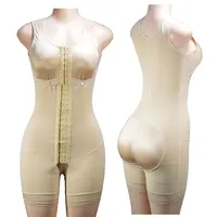 Contrôle de l'abdomen de Compression avec os en acier, taille haute, rehausseur de fesses, vêtements de mise en forme du corps pour femmes