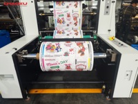 Machine d'impression flexographique automatique à 4 couleurs de nouvelle génération fabriquée en Chine, imprimante flexo pour papier kraft, sacs en papier et sacs en plastique