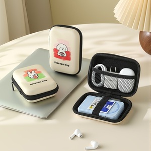 Cartoon <b>Storage</b> Bag Rectangle Portable Data Cable Organizer Protective Case for Digital Accessories - Product Image 4