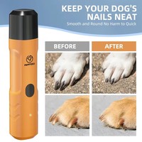 Geräuscharmer, vibrationsarmer OEM Automatischer Nagelknipser 10000 U/min Haustier-Nagelschleifer für Katzen und Hunde Automatischer Nagelknipser