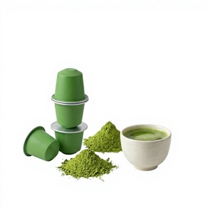 Cápsulas de Matcha con Sabor a Durazno, Sabor Refrescante, Grado 1A-7A, Etiqueta Privada, Cápsulas de Té Verde Orgánico, Venta al por Mayor, Soporte de Fábrica, OEM - Product Image 1