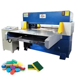 100 tons automatic Four column hydraulic Round Foam Cleaning Sponge Scouring Pad die cutting machine