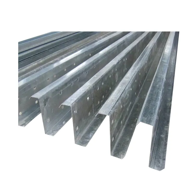 sale price cz purlins for steel structure light weight c channel stainless steel purlin best building materials