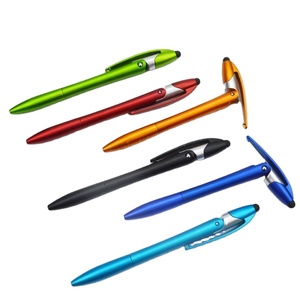 ปากกาลูกลื่นสไตลัสแบบกำหนดเองสำหรับ iPhone iPad - 2 in 1ปากกาเขียนหมึกสีดำขนาดกลางพร้อมปลายหน้าจอสัมผัส - Product Image 3