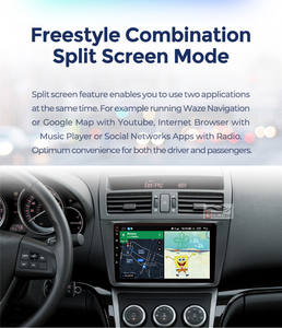 جيرليش 2.5D IPS شاشة تعمل باللمس أندرويد 9 "مشغل لمازدا 6 من من من من من نوع ستيريو للملاحة للسيارة - Product Image 6