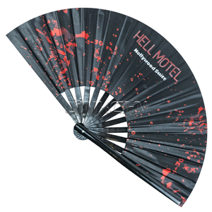 13英寸响亮的噪音大定制竹手扇靴子在地面线上跳舞狂欢拍手扇 - Product Image 4