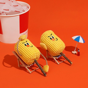 Jouet pour chat en épis de maïs, bâtonnet à mâcher pour le nettoyage des dents et les molaires, avec herbe à chat, ludique - Product Image 3