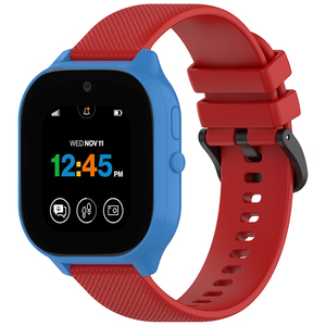 Correa de reloj de silicona para niños de 20mm para Gizmo Watch 3E, correa de reloj de silicona inteligente para <span class=keywords><strong>Xplora</strong></span> X6 Play, pulsera de silicona para niños - Product Image 4