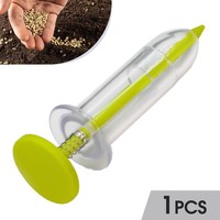Mini semoir manuel portable en forme de seringue pour graines, autres outils à main pour petites graines et jardinage
