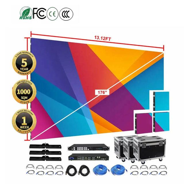 Rental Led Display Outdoor Full Color Led Screen P3.91 P4.81stage Backdrop Led Video Wall 500x500mm Aluminum Display Screens