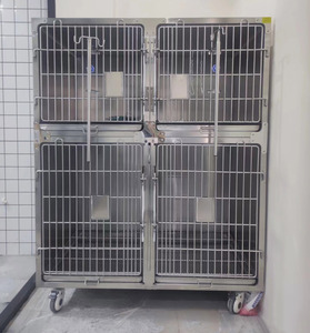 <span class=keywords><strong>Cage</strong></span> vétérinaire en acier inoxydable, hôpital vétérinaire, chenil pour animaux, <span class=keywords><strong>cage</strong></span> de récupération vétérinaire, équipement médical vétérinaire - Product Image 3