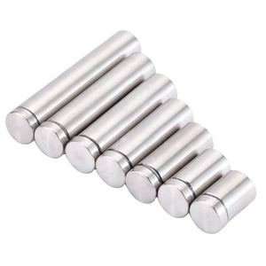 Productos de primer nivel Letrero de acrílico de vidrio Soporte de hardware de montaje en pared Separadores de acero inoxidable de metal negro plateado y dorado <span class=keywords><strong>Standof</strong></span> - Product Image 1