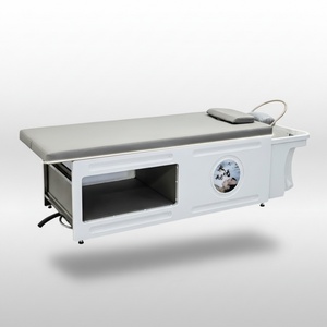 เก้าอี้สระผมแบบดึงออกได้ของ Kisen Modern Salon Furniture พร้อมระบบหมุนเวียนน้ำ อ่างล้างผมแบบถอดได้ คุณสมบัติอัจฉริยะ โหมดจัดเก็บข้อมูล โครงสร้างแข็งแรง - Product Image 1