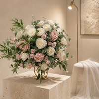 Centre de table de mariage personnalisé, fleurs, décorations de table, centres de table