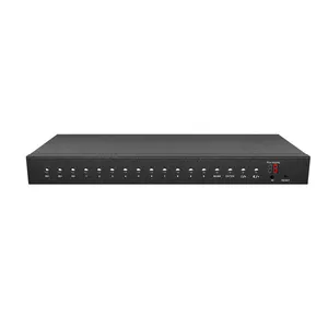 CATVSCOPE CSP-9116MS 16 Cổng IP KVM Cổng Chuyển Đổi VGA KVM Switch Selector Extender Hiển Thị Hỗ Trợ H D M I 4K USB Chuyển Đổi Kvm