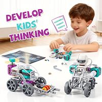 Jouet éducatif STEM pour enfants, expériences scientifiques sur les circuits, kits de robotique pour enfants