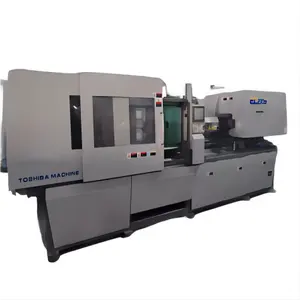 Toshiba Used Electric Injection Molding Machine for Manufacturing Plant Horizontal Style with PLCEngine Screw and Gearbox
