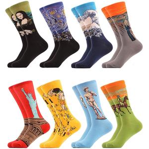 Soft Womans Fashion Organic Cotton <strong>Socks</strong> for Woman Ladies High Quality Bamboo Polyester Women <strong>Art</strong> <strong>Sock</strong> Colorful Cute <strong>Socks</strong> - Product Image 1