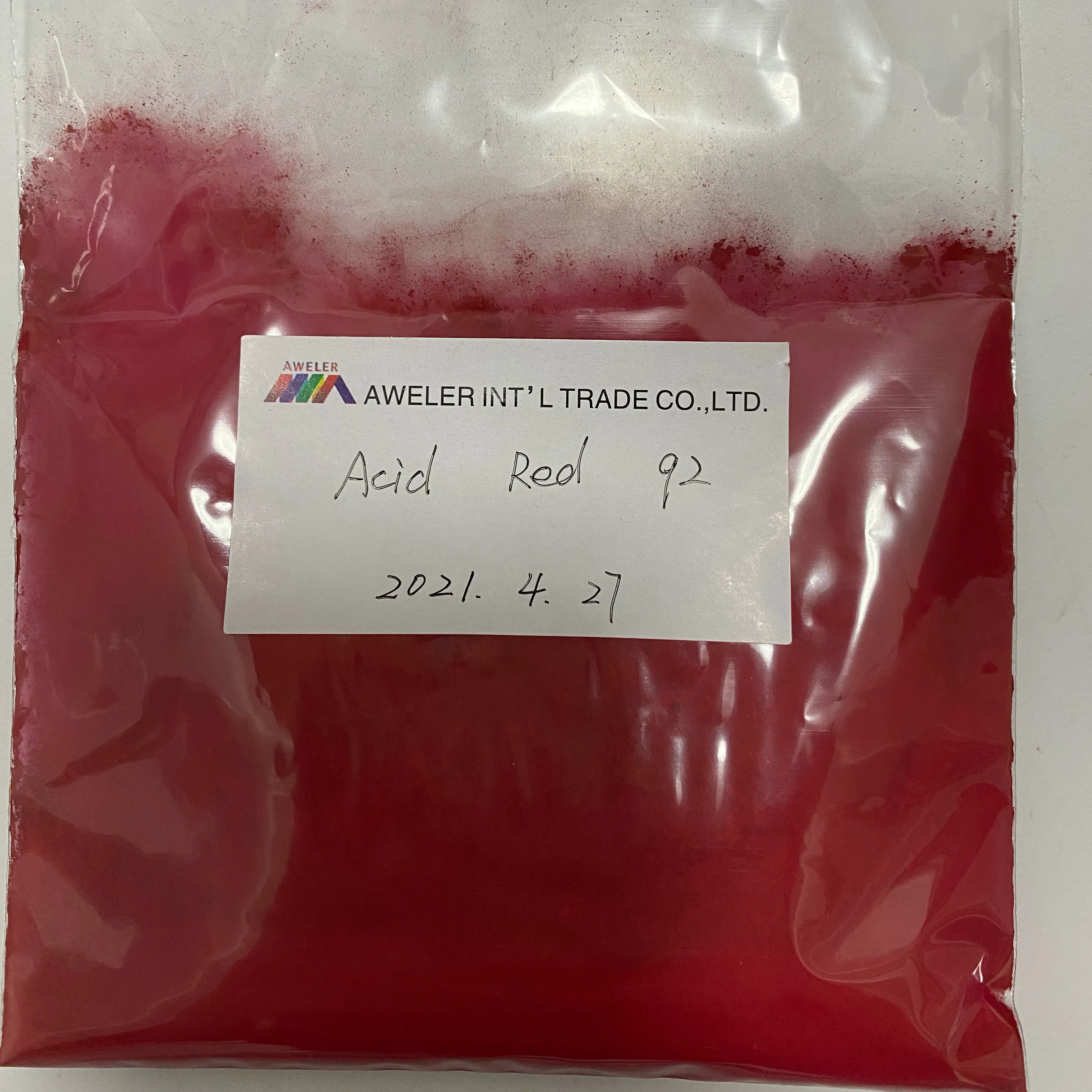 ACID Red 92、CAS NO.18472-87-2ファブリック酸染料粉末酸染料テキスタイル染料