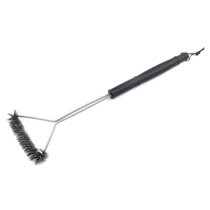 Cepillo de limpieza para barbacoa de acero inoxidable con mango de PP de 21 pulgadas para parrilla y bandeja de horno - Product Image 5