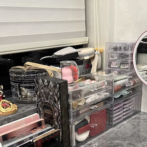 Rõ ràng Acrylic Kệ ngăn cho gỗ và nhự<span class=keywords><strong>a</strong></span> Kệ khuôn tổ chứ<span class=keywords><strong>c</strong></span> cho ví và tủ quần áo tách - Product Image 6