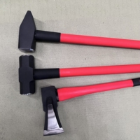 Ensemble d'outils à main Offre Spéciale marteau de luge 8lb hache à fendre 2kg gros marteau de machiniste 4kg manche en fibre de verre