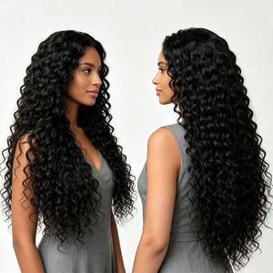 24 Inch Brazilian Loose <b>wave</b> Human Hair <b>Wig</b> 5x5 6x6 Lace Closure <b>Wig</b> 100% Natural Black Virgin Remy Hair for Women Daily Use - Product Image 4