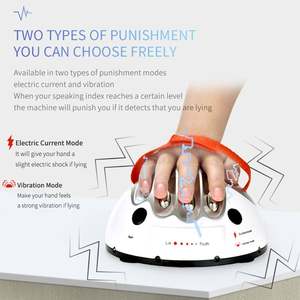 เครื่องจับเท็จแบบเหนี่ยวนำไฟฟ้าที่น่าตกใจเครื่องจับเท็จความแปลกใหม่เกมงานปาร์ตี้เครื่องทดสอบเครื่องจับเท็จจริงหรือกล้า - Product Image 1