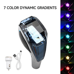 Pomo de Palanca de Cambios de Cristal para Automóvil con Funda Protectora Compatible con Toyota, Infiniti, Hyundai, Kia, Mazda, Nissan - Product Image 1