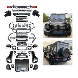 Modificación de coche W463 2002-2018, actualización a W464, parachoques delantero, capó, parachoques trasero, alerón trasero, guardabarros, kit de carrocería para Benz - Product Image 1