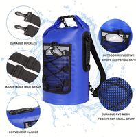 Mochila Impermeable Flotante para Kayak, con Aislamiento, Cierre Enrollable, Bolsa Seca a Prueba de Fugas, Plegable, de PVC, de 5-36l, con Logotipo Personalizado OEM/ODM
