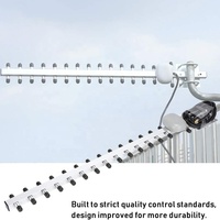 Antenne Yagi longue portée HF 4G LTE 25dBi pour amplificateur de signal avec câble de 1,5 m