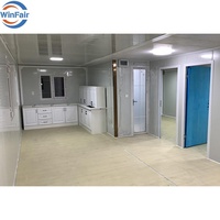 Maisons modulaires préfabriquées certifiées CE WinFair, meilleur prix, prêtes à l'emploi, extensibles, conteneurs habitables au Canada avec toilettes à vendre